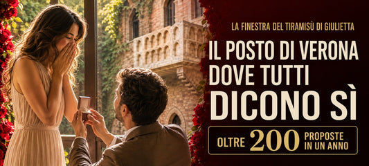 Verona, oltre 200 proposte di matrimonio in un anno alla finestra del Tiramisù di Giulietta